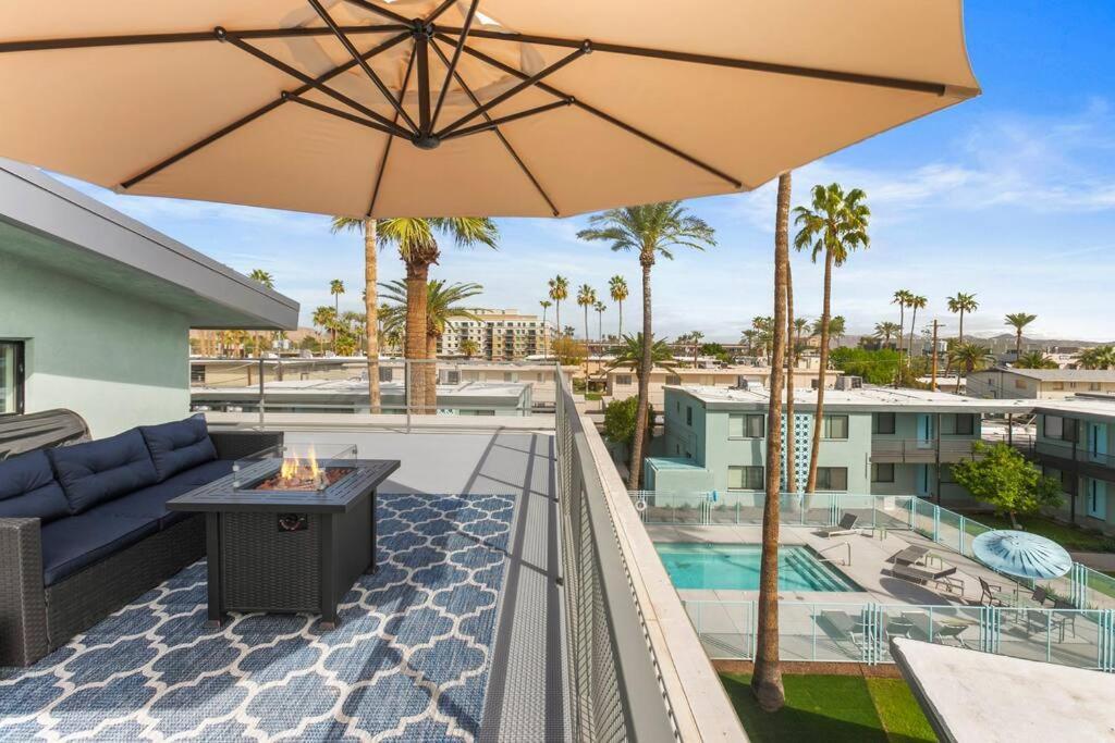 Micro Studio With Balcony & Pool View - Walk To Ot Scottsdale Eksteriør billede